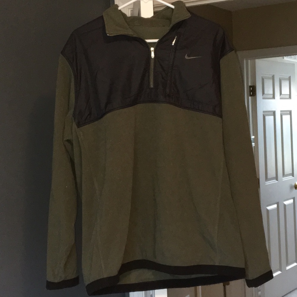 VINTAGE Nike quarter zip sweater windbreaker